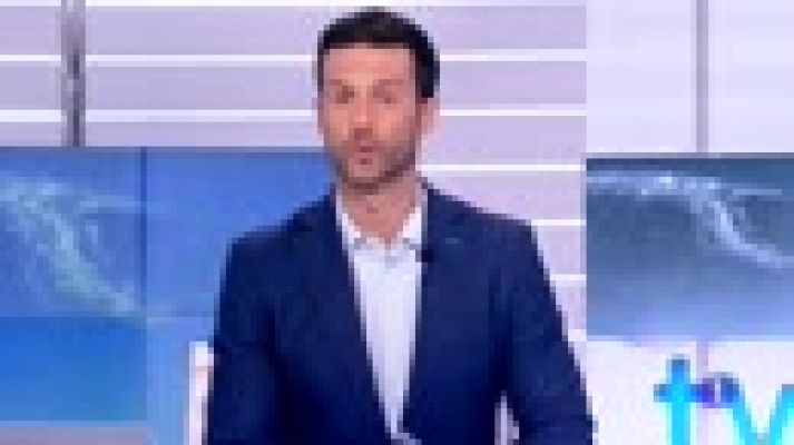 Telediario 1 - La ola más grande jamás surfeada