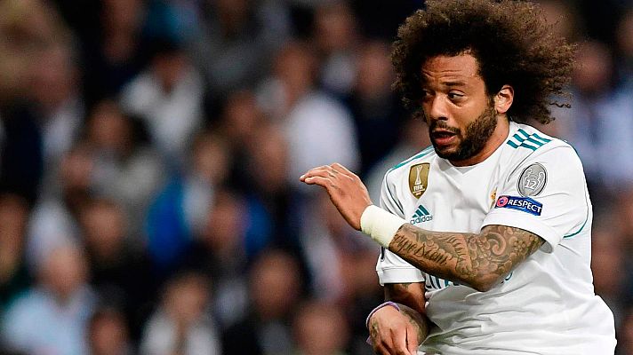 Champions League - Marcelo: "Me pega en la mano; si digo que no, soy un mentiroso"