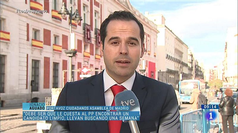 Aguado exige al PP "prisa" para proponer un "presidente limpio" en Madrid