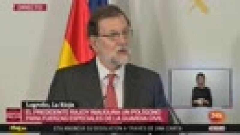 Rajoy: "Haga lo que haga ETA no encontrará resquicio para la impunidad"