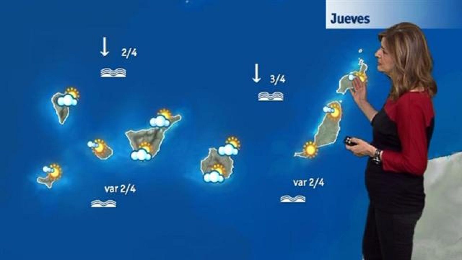 El tiempo en Canarias - 03/05/2018