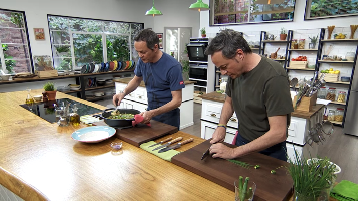 Torres en la cocina - Arroz caldoso al cava y trife de arándanos