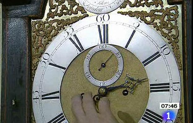  - Cambio de hora del domingo