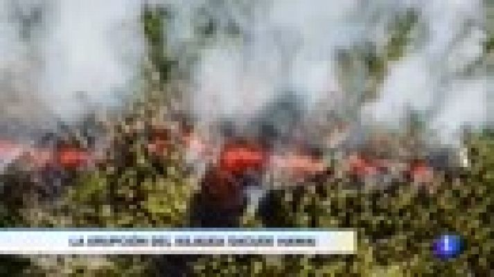 Telediario 1 - Miles de evacuados en Hawai por la erupción del volcán Kilauea