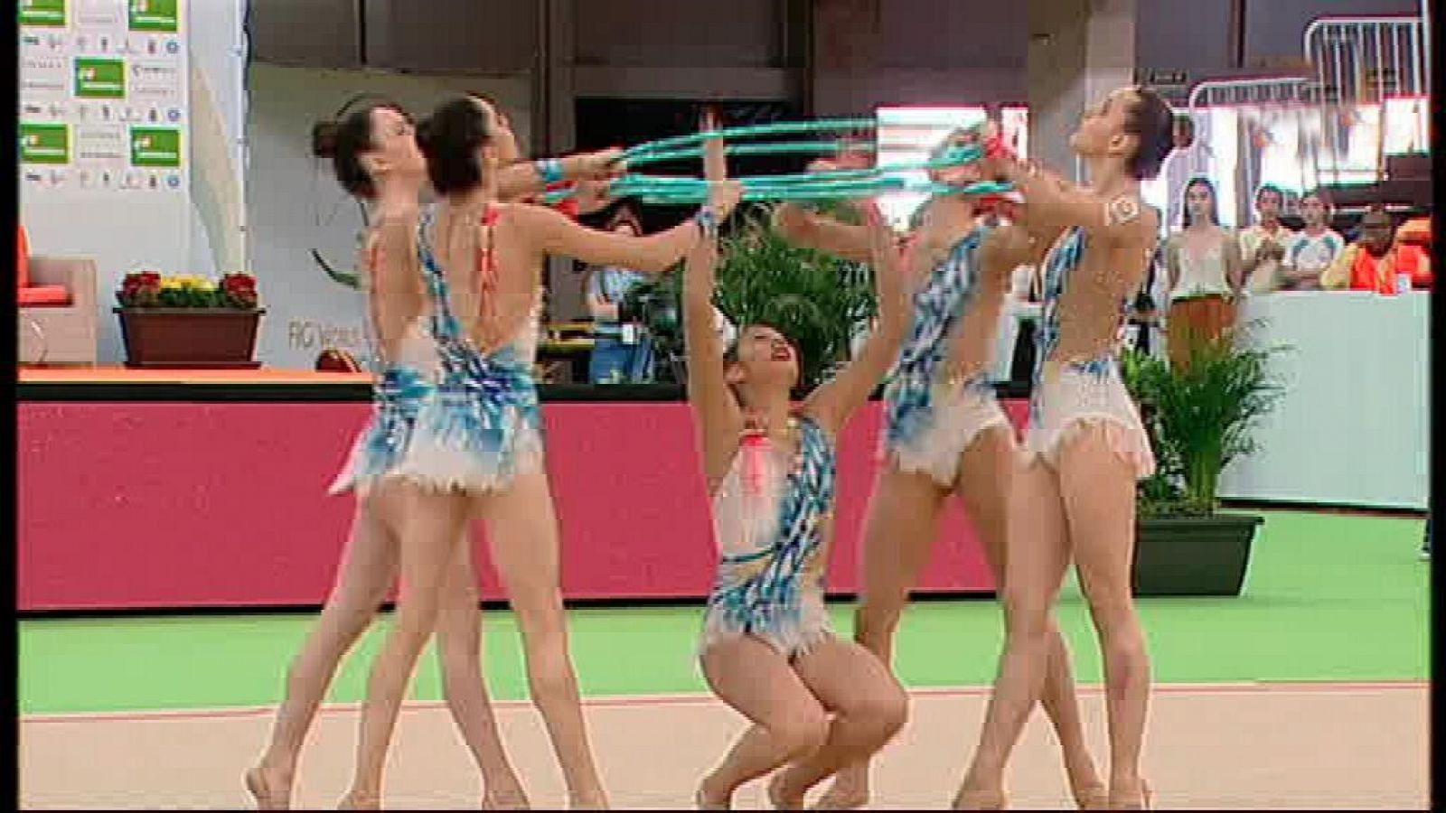 Gimnasia rítmica - Copa del Mundo Iberdrola 2018: Calificación Conjuntos 5 Aros - ver ahora