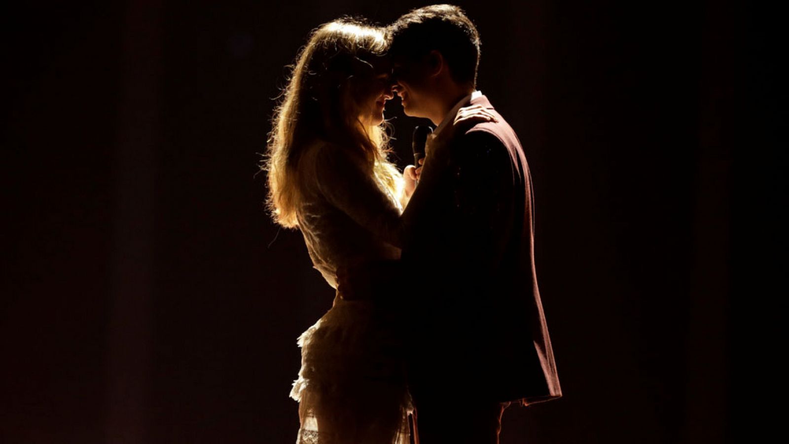 Eurovisión: primeras imágenes del tercer ensayo de Alfred y Amaia