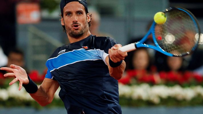 Madrid Open de Tenis - Feliciano López vence a Pablo Andújar en Madrid