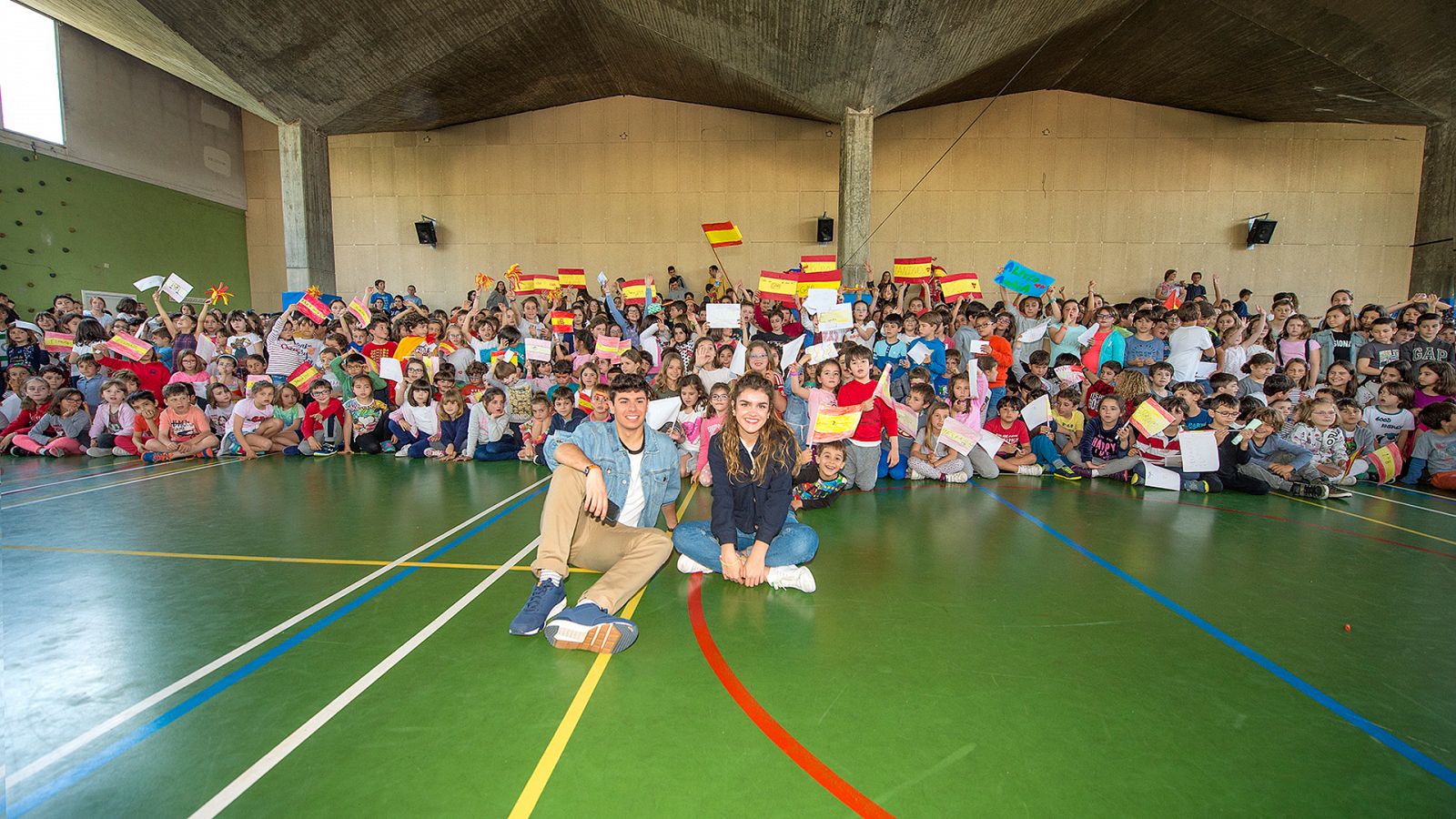 Eurovisión 2018 - Vuelve a ver OTVisión con Amaia y Alfred en un colegio de Portugal y el análisis de su vestuario