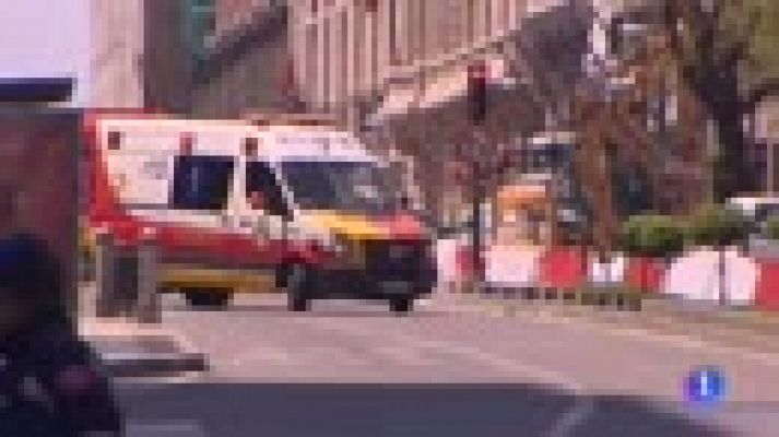 Telediario 1 - Un escape de gas obliga a cortar y desalojar durante dos horas la calle Alcalá de Madrid