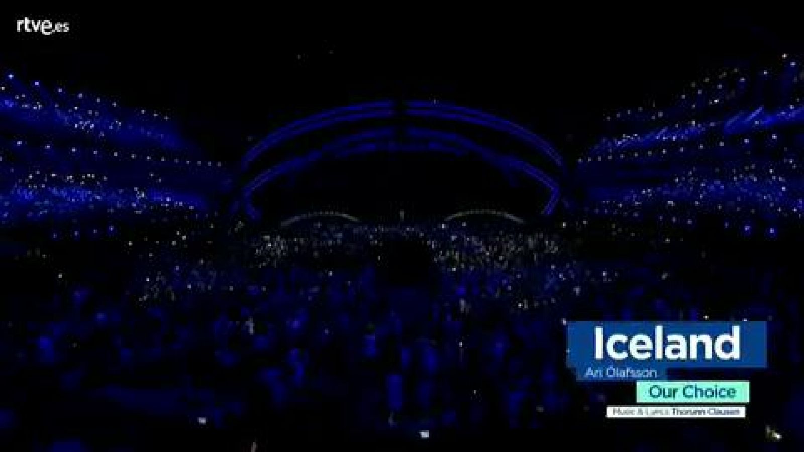 Eurovisión - Islandia: Ari Ólafsson canta "Our choice" - Primera Semifinal 