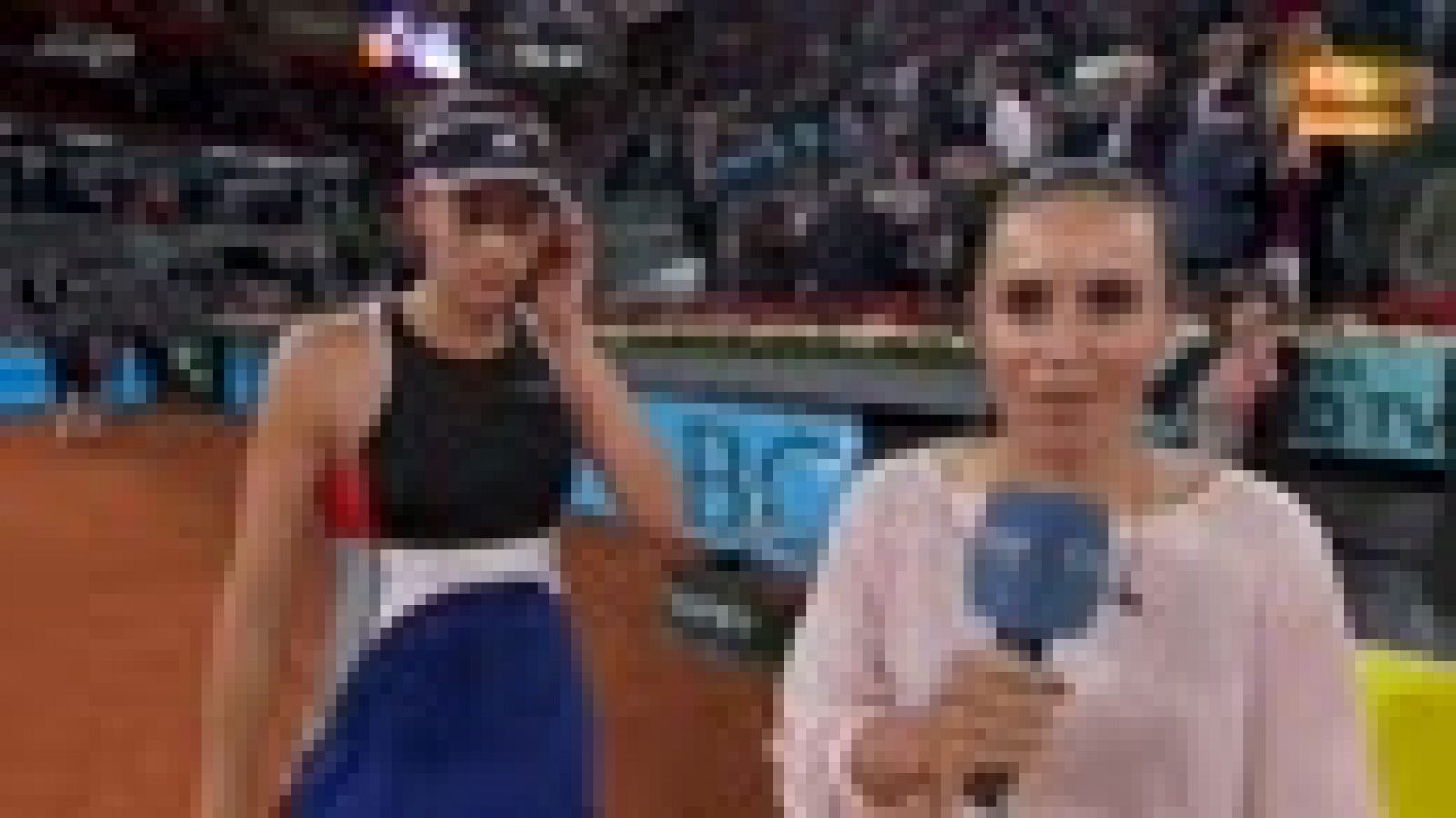 Madrid Open de Tenis: Madrid Open 2018. Muguruza, emocionada por su pase a octavos | RTVE Play