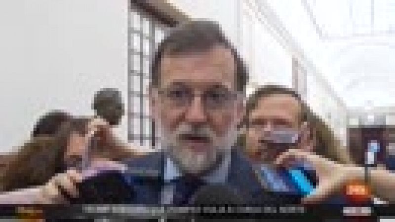Rajoy pide al independentismo no "subordinar" su actuación a la voluntad de Puigdemont   