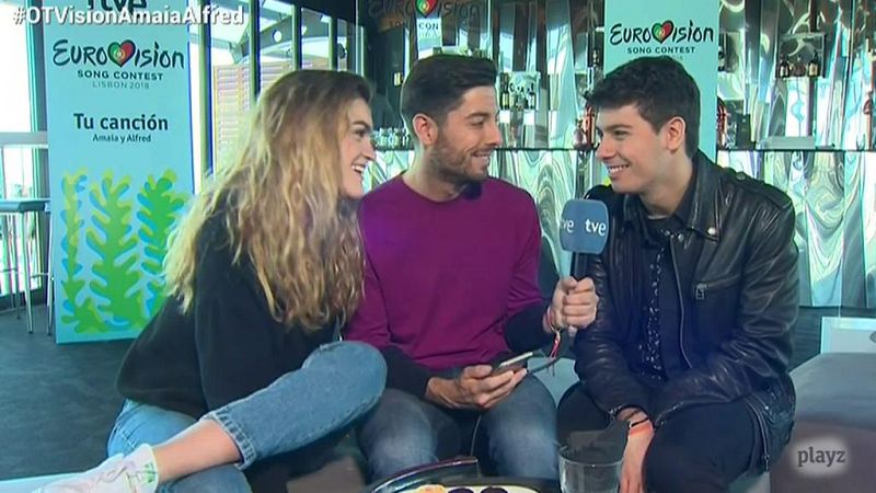 Eurovisin 2018 - Amaia y Alfred confiesan que se besaron antes de "City of stars"