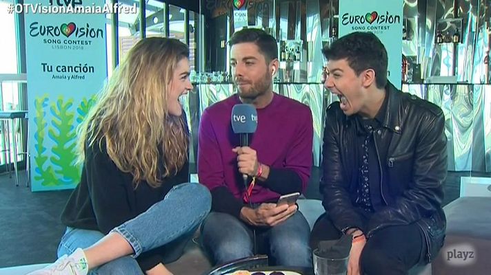 OTVisión - Amaia y Alfred: "Nuestra actuación es amor y magia"