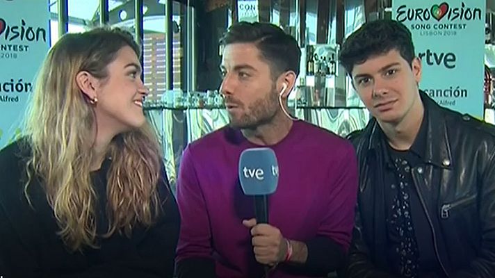 Vuelve a ver OTVisión con Amaia y Alfred desde Lisboa