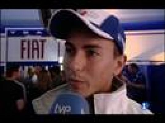 Rossi y Lorenzo llegan a Jerez