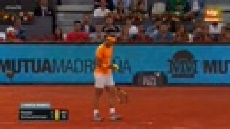 Madrid Open 2018. Nadal supera a Schwartzman