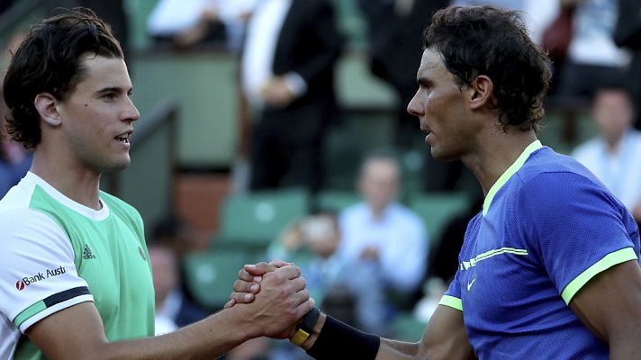 Telediario 1 - Un Nadal de récord, ante el úlitmo rival que le ganó en tierra