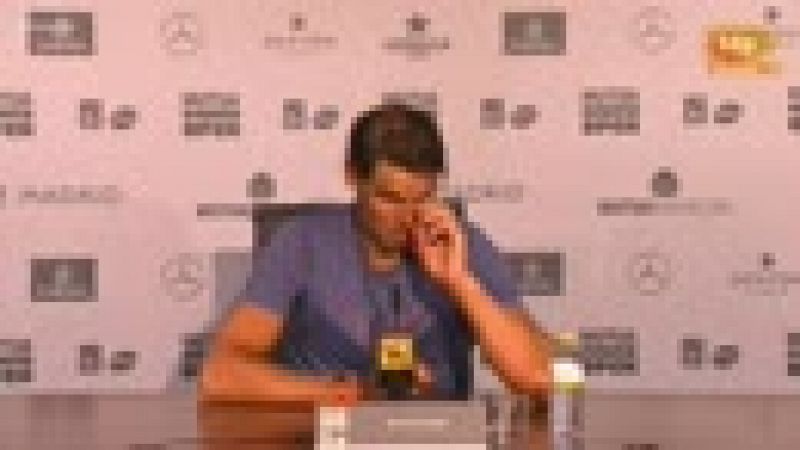 Rafa Nadal ha admitido que no ha jugado bien en su partido contra Dominic Thiem, en el que ha caído eliminado del Mutua Madrid Open 2018. "Ha sido mejor que yo, no hay que darle más vueltas", reconoció en rueda de prensa.