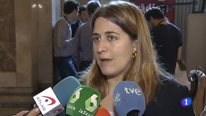 Telediario 1 - Reacciones de los partídos polítiicos ante el nombramiento de Torra