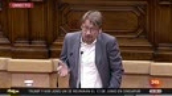 Discurso íntegro de Domènech en el debate de investidura de Torra