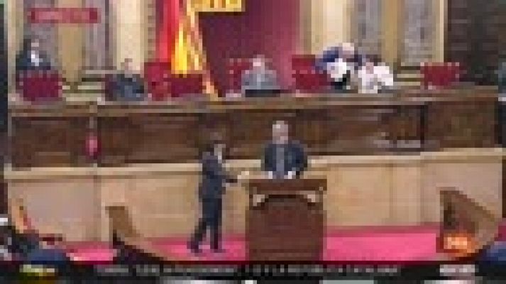 Discurso íntegro de Riera en la investidura de Torra