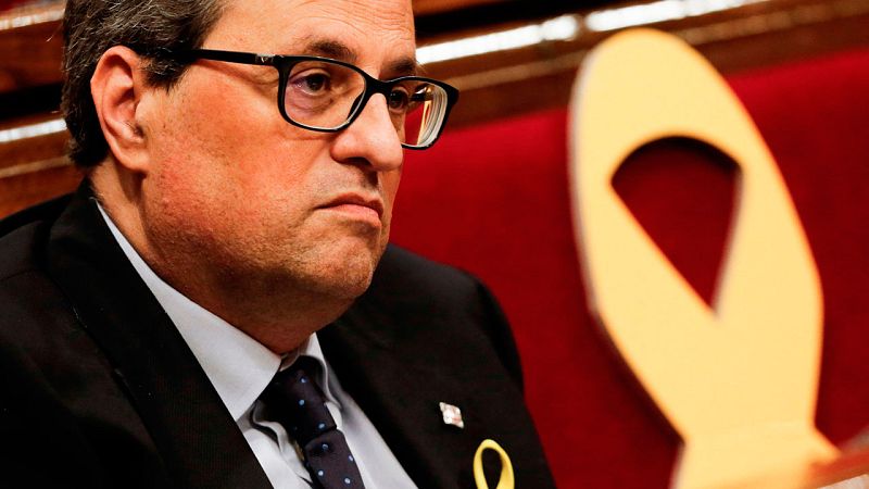 Quim Torra no logra mayoría absoluta en primera votación