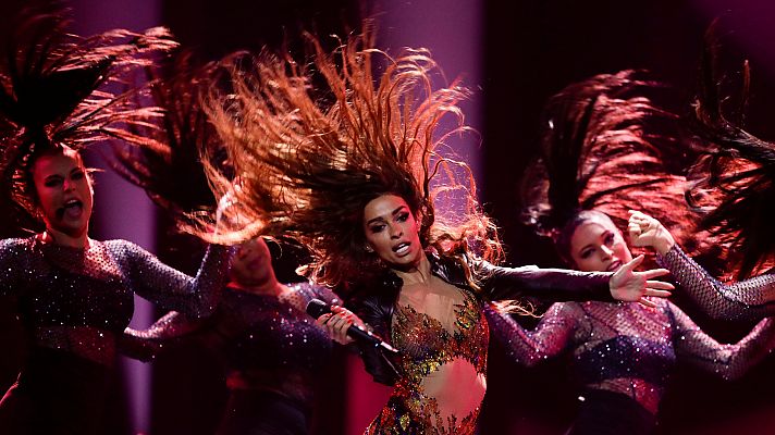 Eleni Foureira: "Es difícil y duro pero lo disfruto"