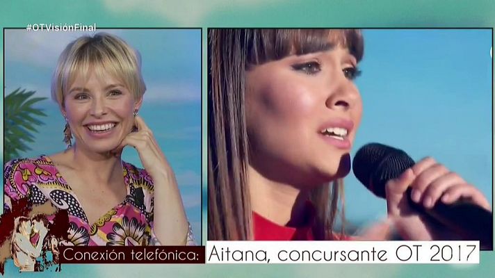 Aitana: "A todo el mundo le gustaría representar a su país"