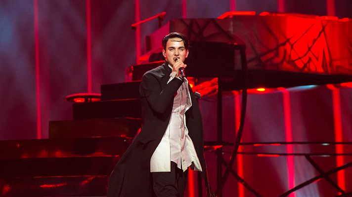 Eurovisión - Ucrania: Melovin canta "Under the Ladder" 