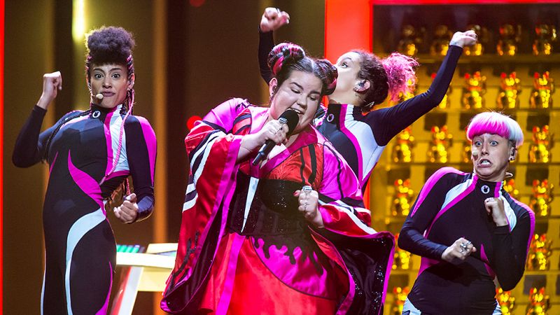 Eurovisin - Israel: Netta Barzilai canta "Toy" en la final de Eurovisin 2018