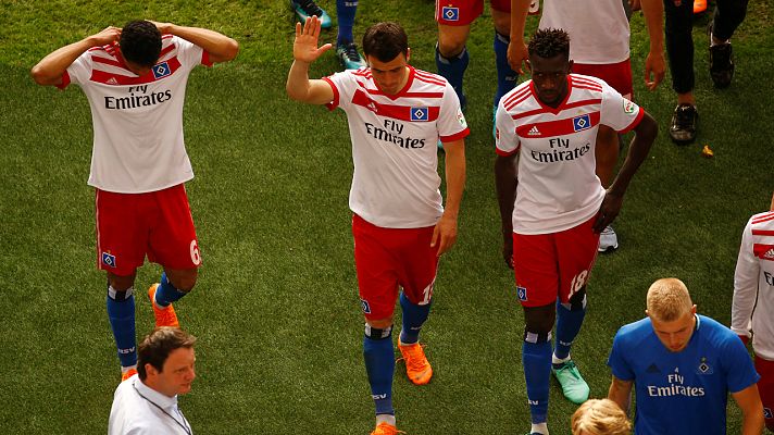 Telediario 1 - El Hamburgo desciende tras 55 años seguidos en la Bundesliga