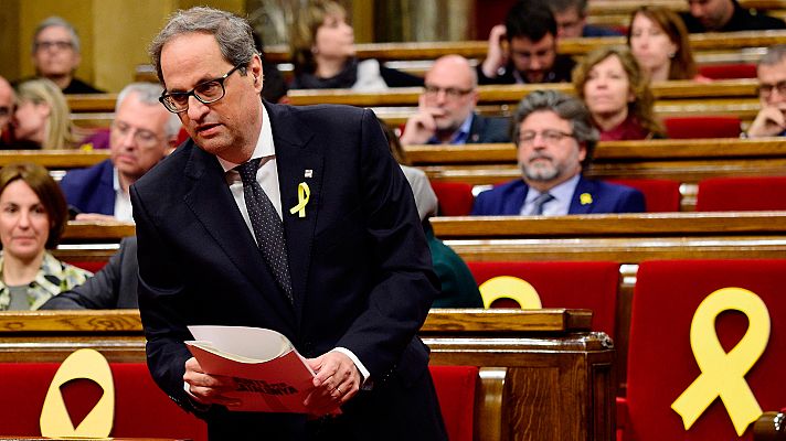 Informativo 24h - Torra afirma que recuperará las 16 leyes suspendidas por el Constitucional