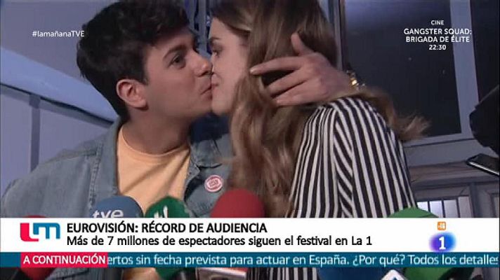 La mañana - Máxima audiencia para Eurovisión