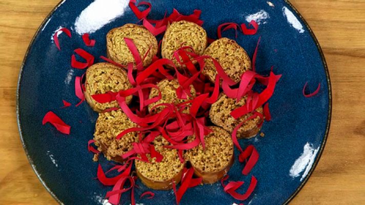 RTVE Cocina - Galletas de filo y pistacho