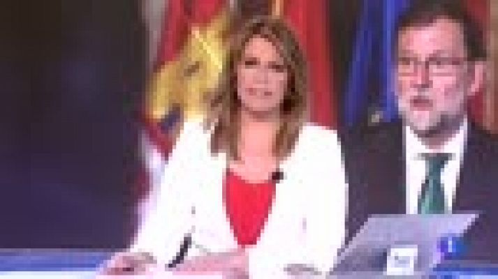 Telediario 1 - Rajoy ofrece "entendimiento" a Torra y advierte: "Que nadie se llame a engaño"