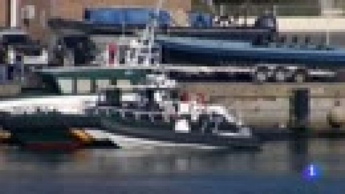 Telediario 1 - La lancha que causó la muerte de un niño en Algeciras no se utilizaba para el transporte de droga