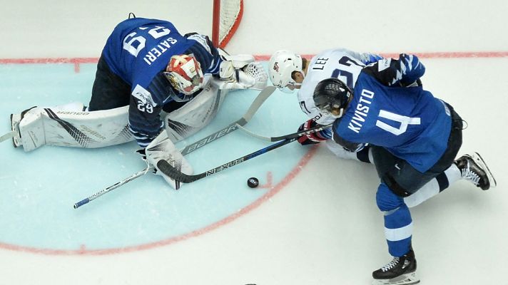 Hockey sobre hielo - Campeonato del mundo: Finlandia - EE.UU.