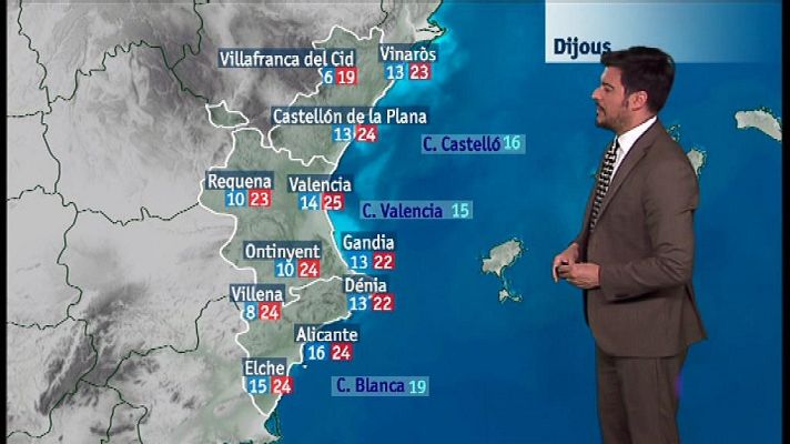 L'informatiu - Comunitat Valenciana - El tiempo en la Comunidad Valenciana - 16/05/18