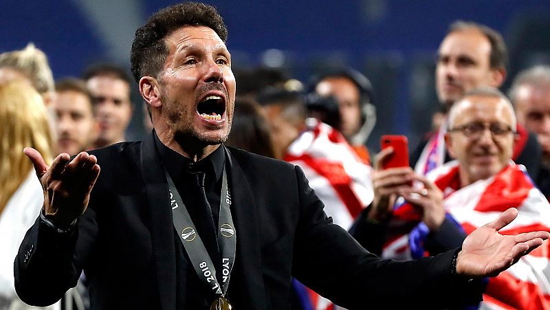 Simeone, sobre Griezmann: "No tengo duda que todavía se puede quedar con nosotros"