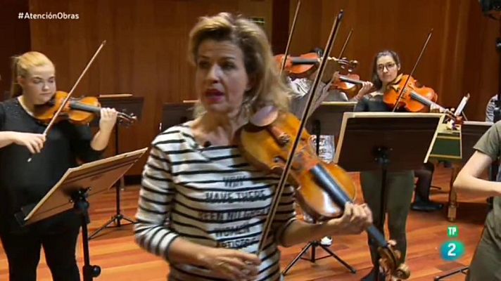 Atención obras - Anne-Sophie Mutter, violinista