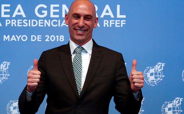 Telediario 1 - Rubiales gana las elecciones y se convierte en el nuevo presidente de la RFEF