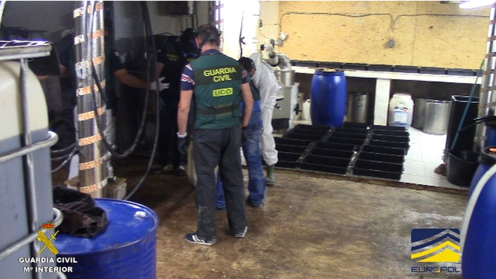 Desmantelan en Alicante el mayor laboratorio de droga sintética de España