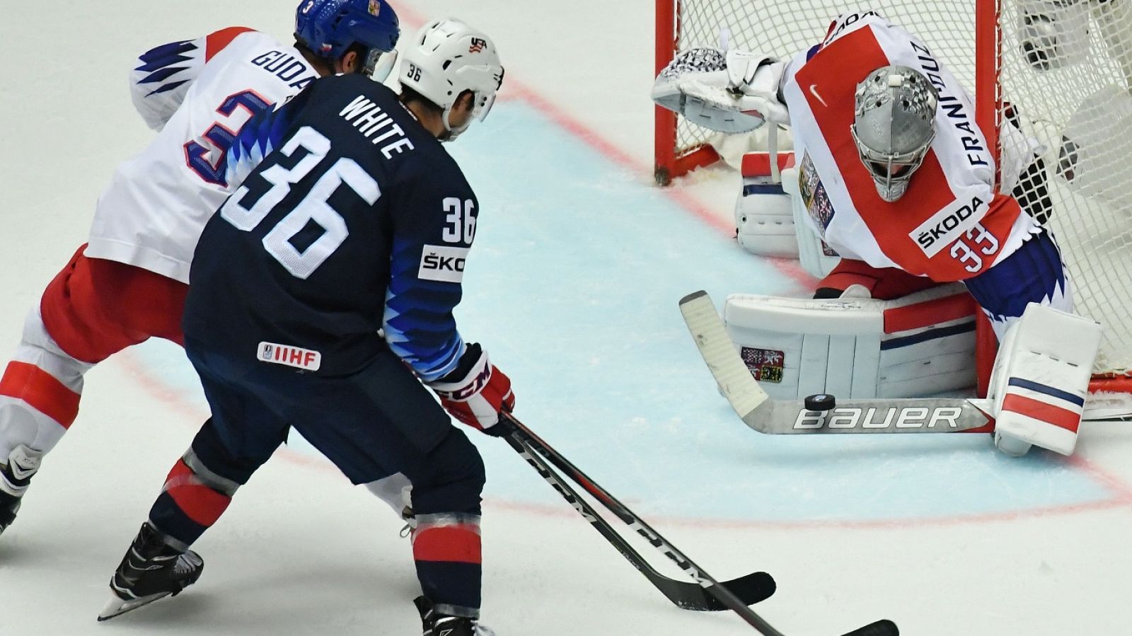 Hockey Hielo - Campeonato del Mundo. 1/4 final: Estados Unidos - República Checa