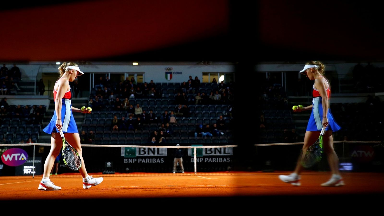 Tenis - WTA Torneo Roma: A. Sevastova - C. Wozniacki