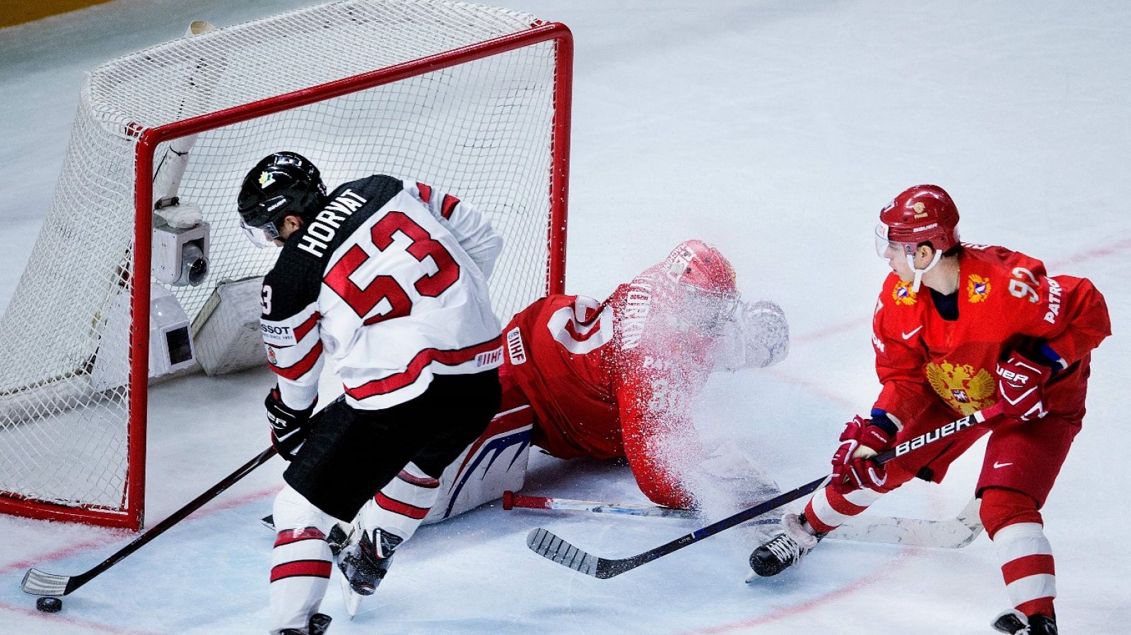 Hockey Hielo - Campeonato del Mundo. 1/4 final: Rusia - Canadá