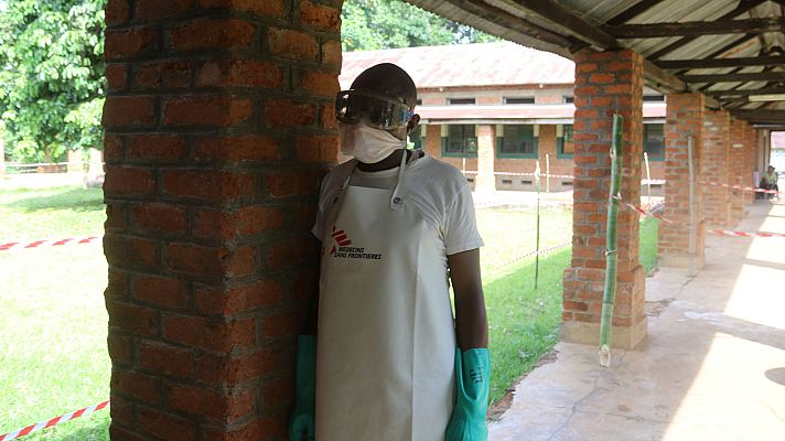 Telediario 1 - MSF: "El temor ahora es que el ébola se expanda" en Congo
