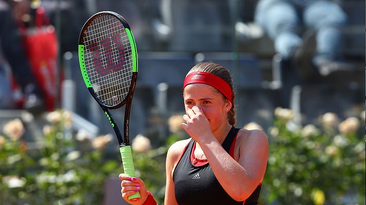 WTA Torneo Roma. 1/4 final: M. Sharapova - J. Ostapenko