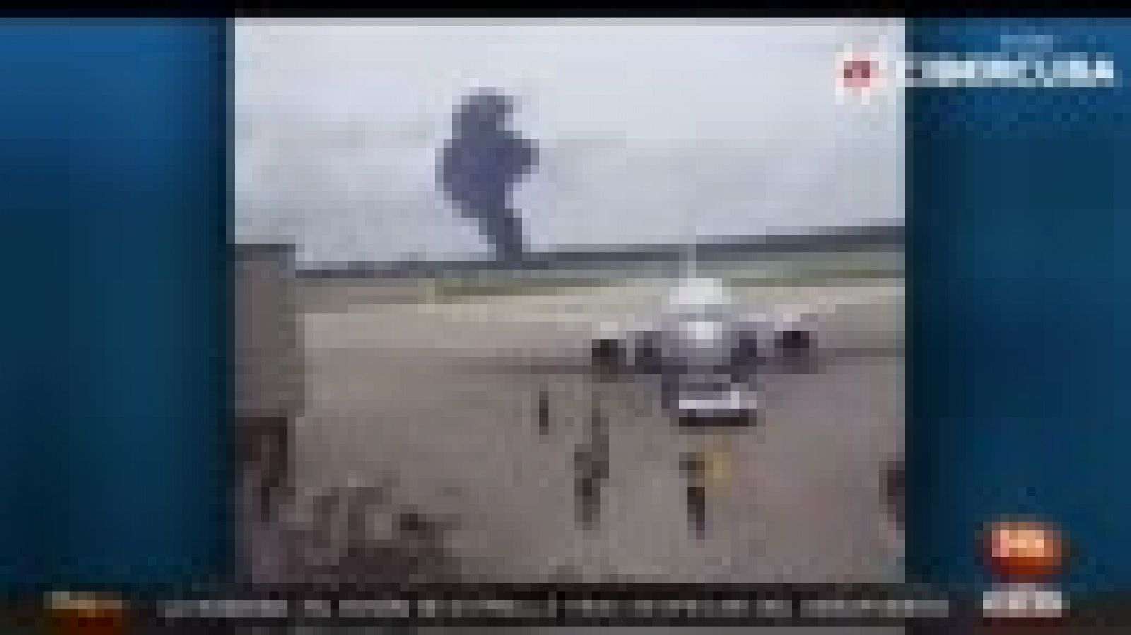 Sin programa: Primeras imágenes del accidente aéreo en La Habana | RTVE Play