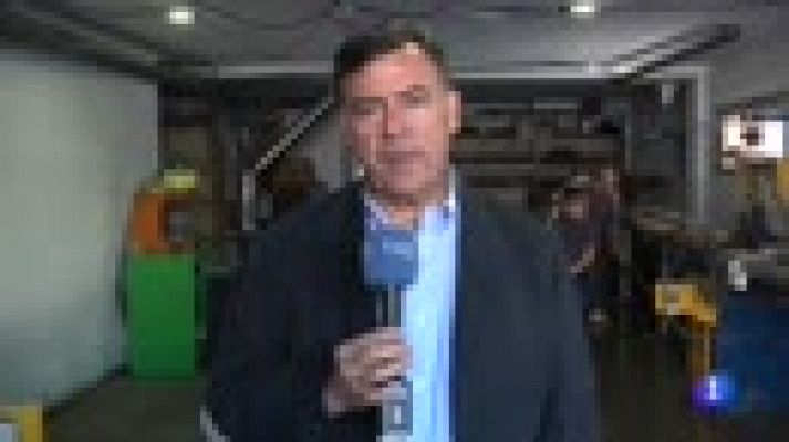 Telediario 1 - Granada se convierte en el escenario de una fuerte tormenta